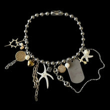 Load image into Gallery viewer, #26.10 junk charm necklace