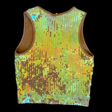 Load image into Gallery viewer, plein sud sequin top