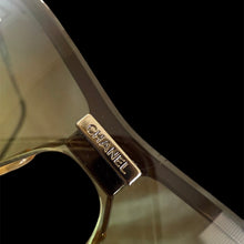 Load image into Gallery viewer, chanel green y2k sunglasses