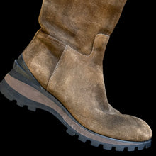 Load image into Gallery viewer, prada lug suede boots