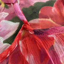 Load image into Gallery viewer, mary green pink silk slip