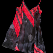 Load image into Gallery viewer, victoria’s secret red and black y2k slip