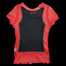 Load image into Gallery viewer, jpg jeans fishnet top