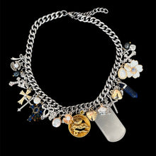 Load image into Gallery viewer, junk charm necklace #10