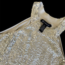 Load image into Gallery viewer, silver high neck tank