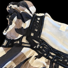 Load image into Gallery viewer, gold hawk bubble dress