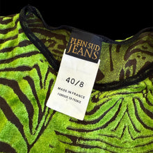 Load image into Gallery viewer, plein sud tiger velvet top
