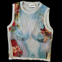 Load image into Gallery viewer, jean paul gaultier metallic top
