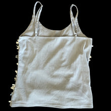 Load image into Gallery viewer, silver sequin fringe top
