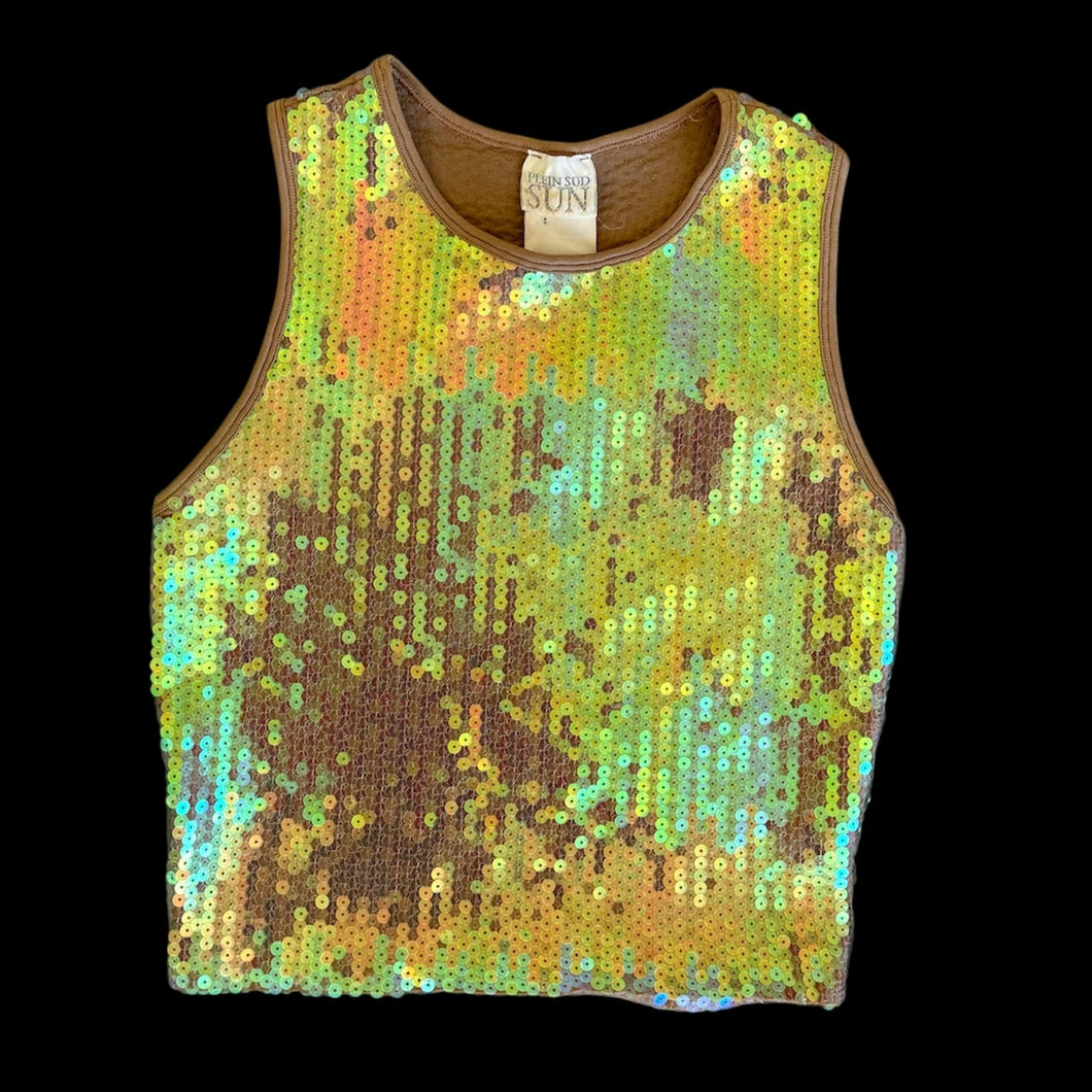 plein sud sequin top