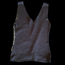 Load image into Gallery viewer, silver crochet y2k tank top
