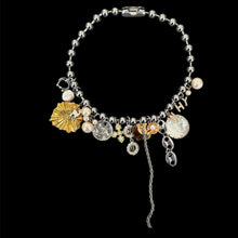 Load image into Gallery viewer, #26.2 junk charm necklace
