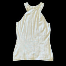 Load image into Gallery viewer, silver high neck tank
