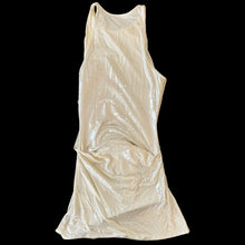 Load image into Gallery viewer, diesel yellow metallic dress
