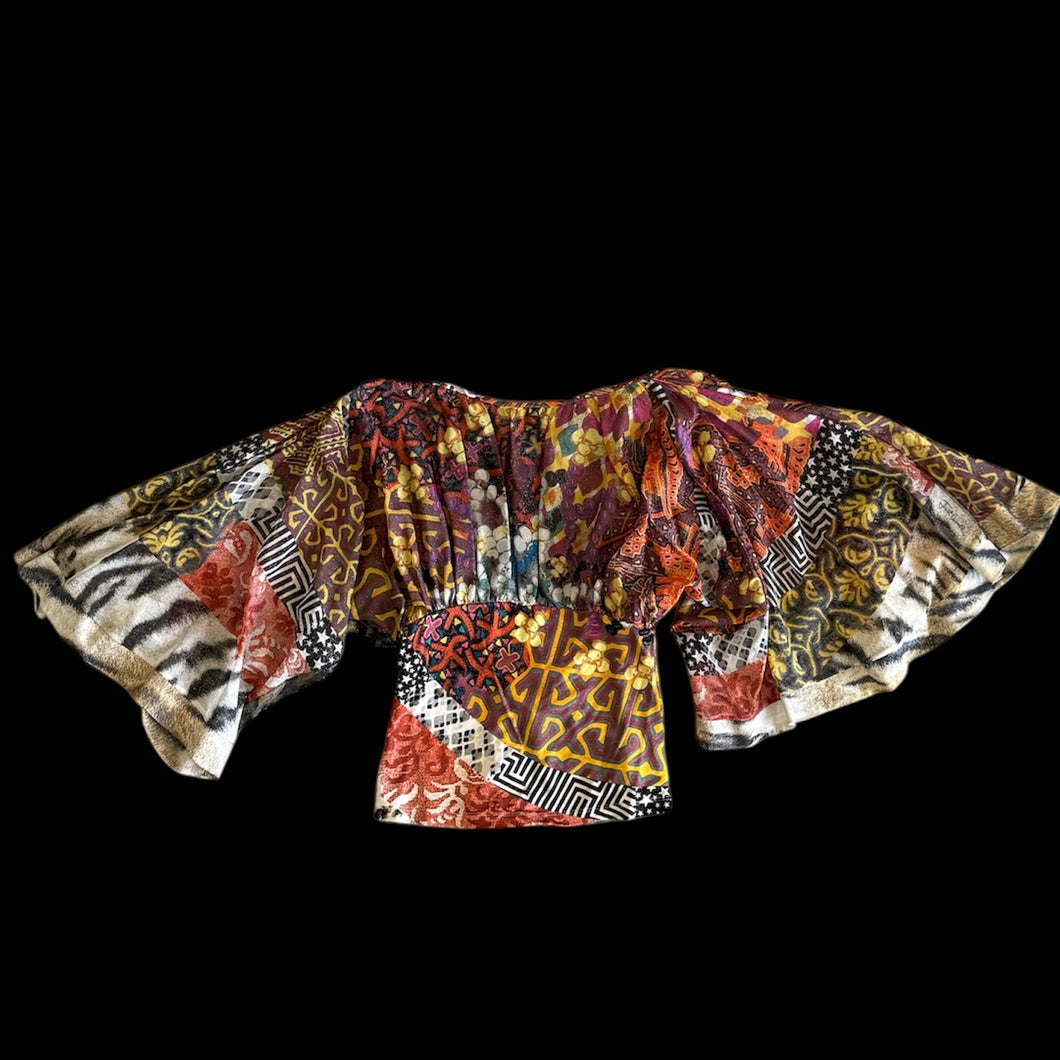 just cavalli abstract top