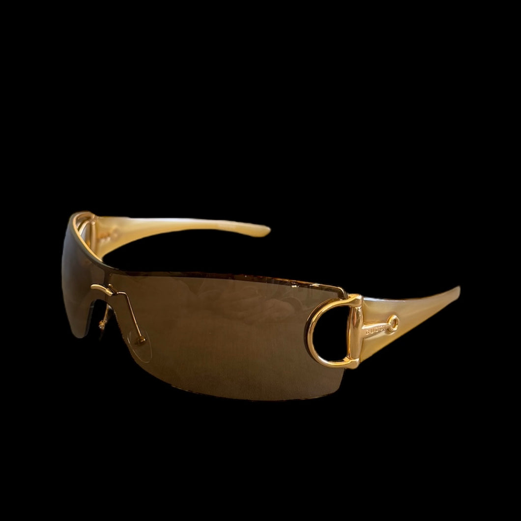 gucci gold sunglasses