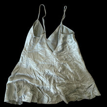 Load image into Gallery viewer, victoria’s secret sage silk slip
