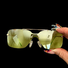 Load image into Gallery viewer, green aviator sunglasses
