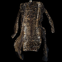 Load image into Gallery viewer, jean paul gaultier leopard dress
