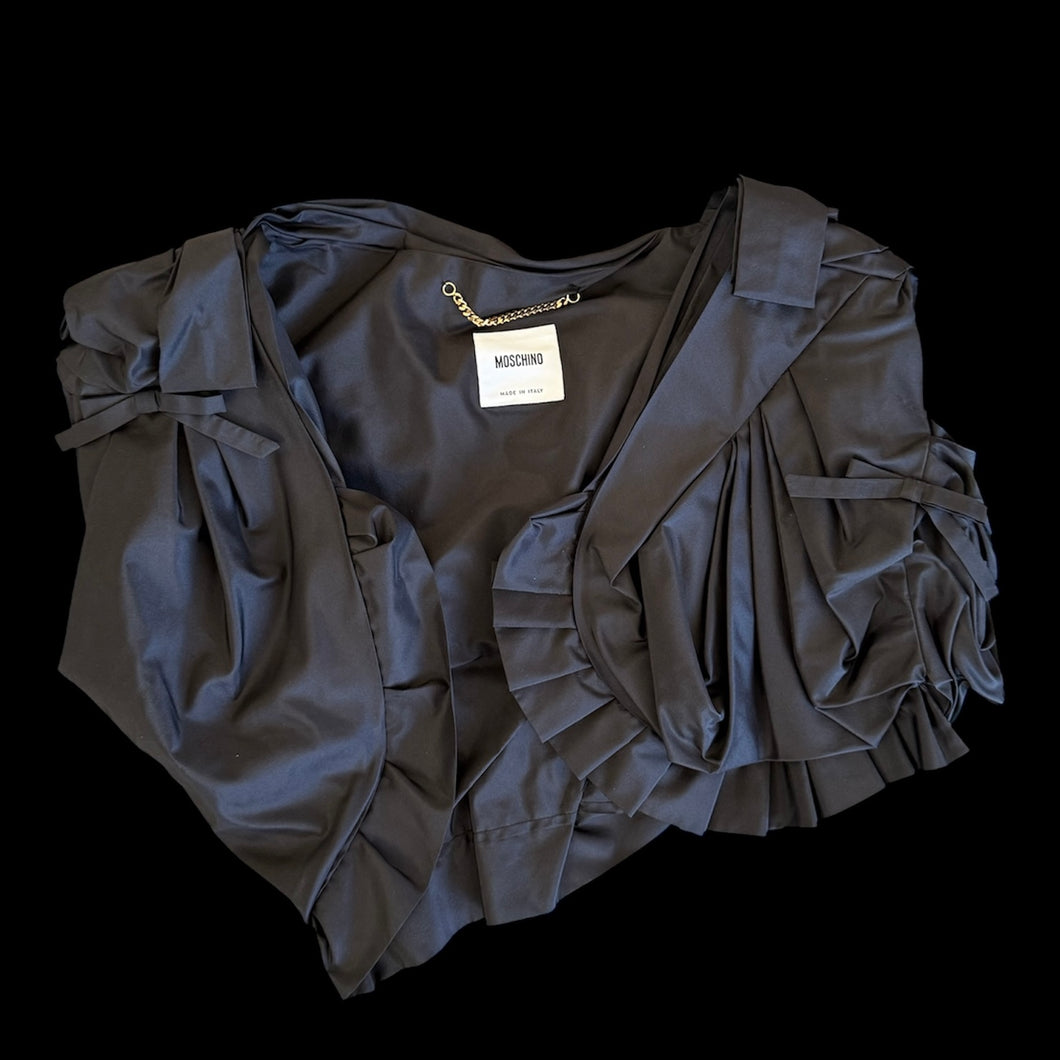 moschino ruffle bolero