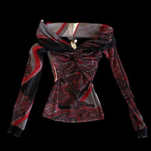 Load image into Gallery viewer, jean paul gaultier paisley top
