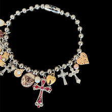 Load image into Gallery viewer, junk charm necklace #13
