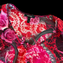 Load image into Gallery viewer, escada rose print top
