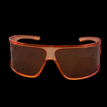 Load image into Gallery viewer, gucci orange shield sunglasses
