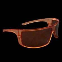 Load image into Gallery viewer, gucci orange shield sunglasses
