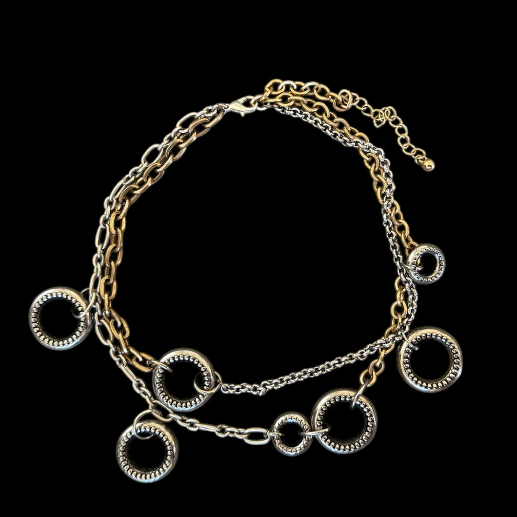 junk charm necklace #71