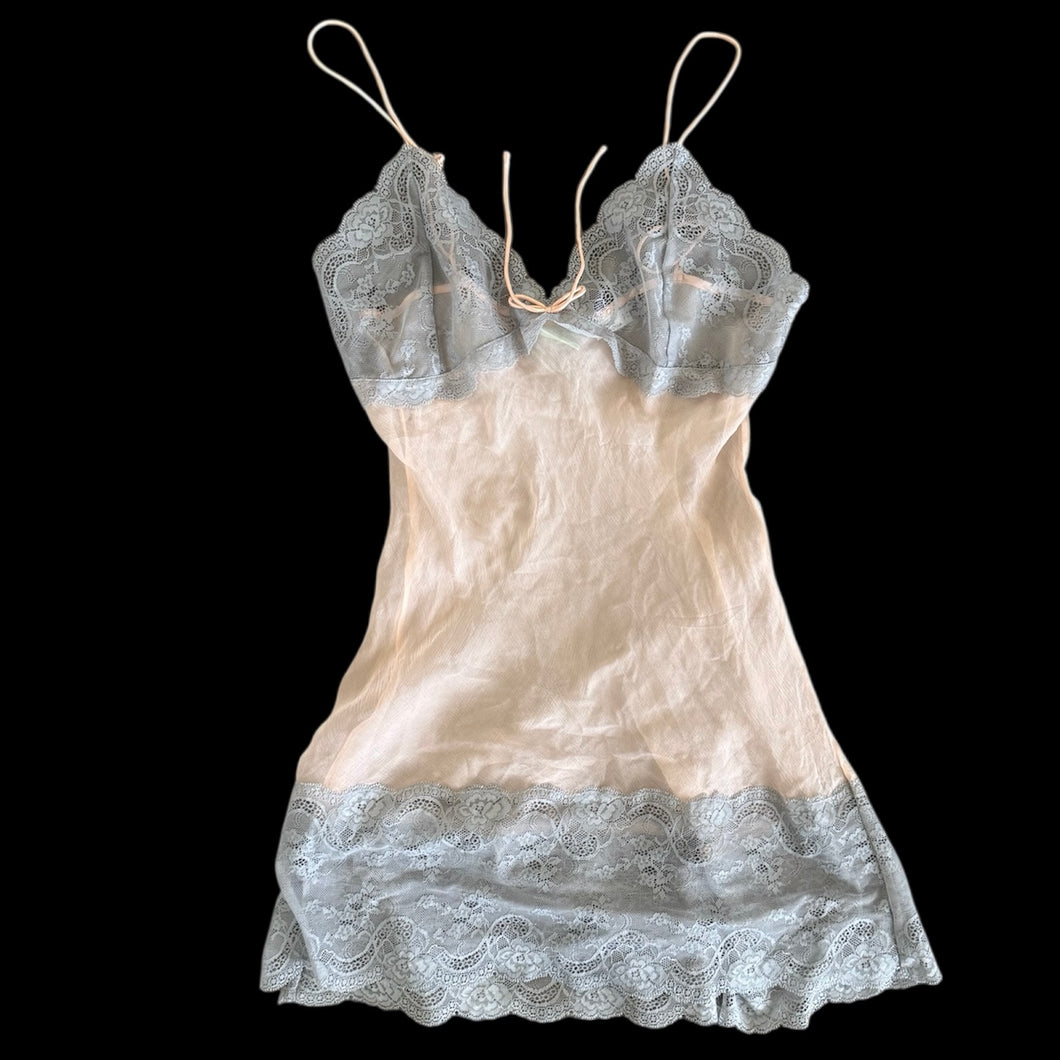 mary green silk slip