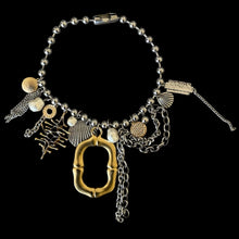 Load image into Gallery viewer, #26.11 junk charm necklace
