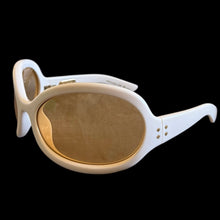 Load image into Gallery viewer, gucci oversized cream sunglasses
