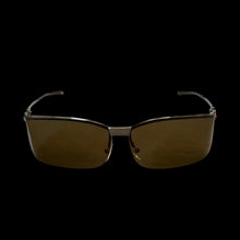 Load image into Gallery viewer, gucci brown shield sunglasses
