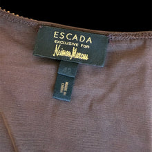 Load image into Gallery viewer, escada brown sequin top
