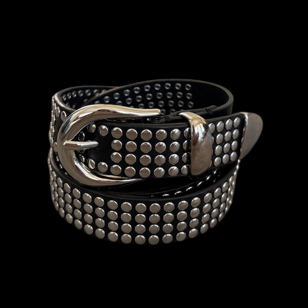 IRO studded leather belt