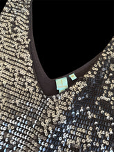 Load image into Gallery viewer, silver crochet y2k tank top
