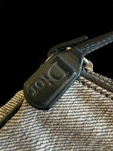 Load image into Gallery viewer, christian dior grey mini saddle bag
